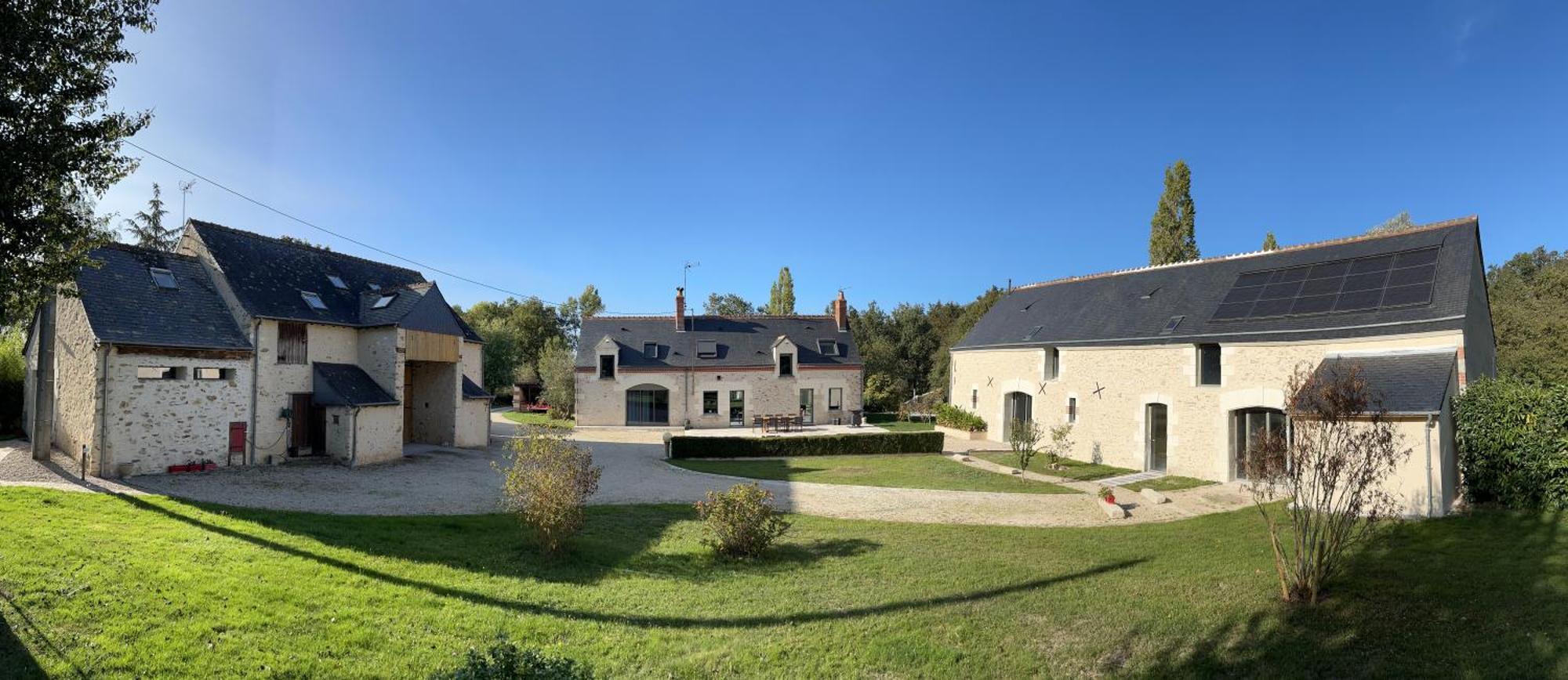 Les Gites De La Pellerie - 2 Piscines Interieur & Exterieur - Touraine - 3 Gites - Familial, Calme, Campagne Saint-Branchs Luaran gambar
