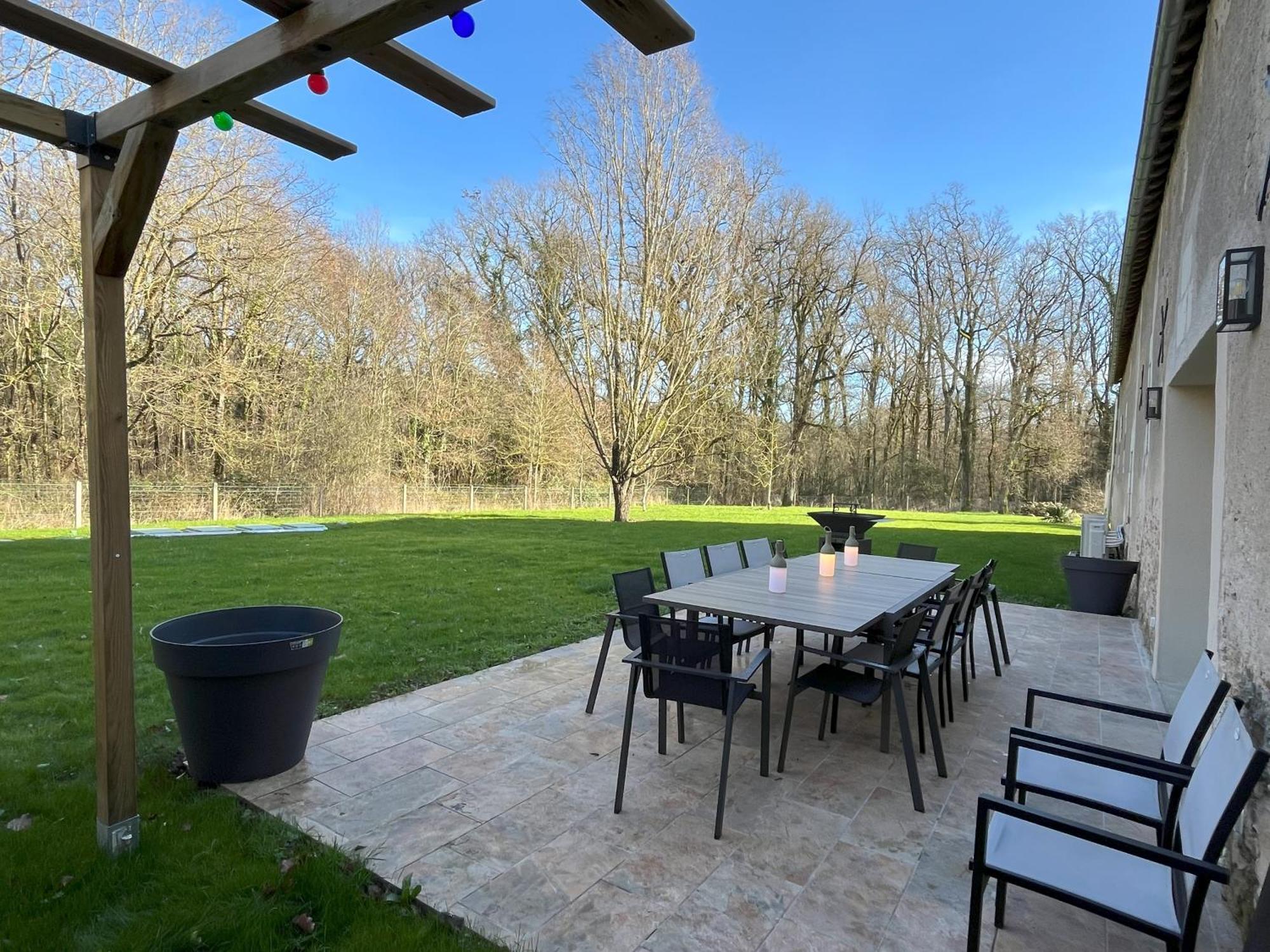 Les Gites De La Pellerie - 2 Piscines Interieur & Exterieur - Touraine - 3 Gites - Familial, Calme, Campagne Saint-Branchs Luaran gambar