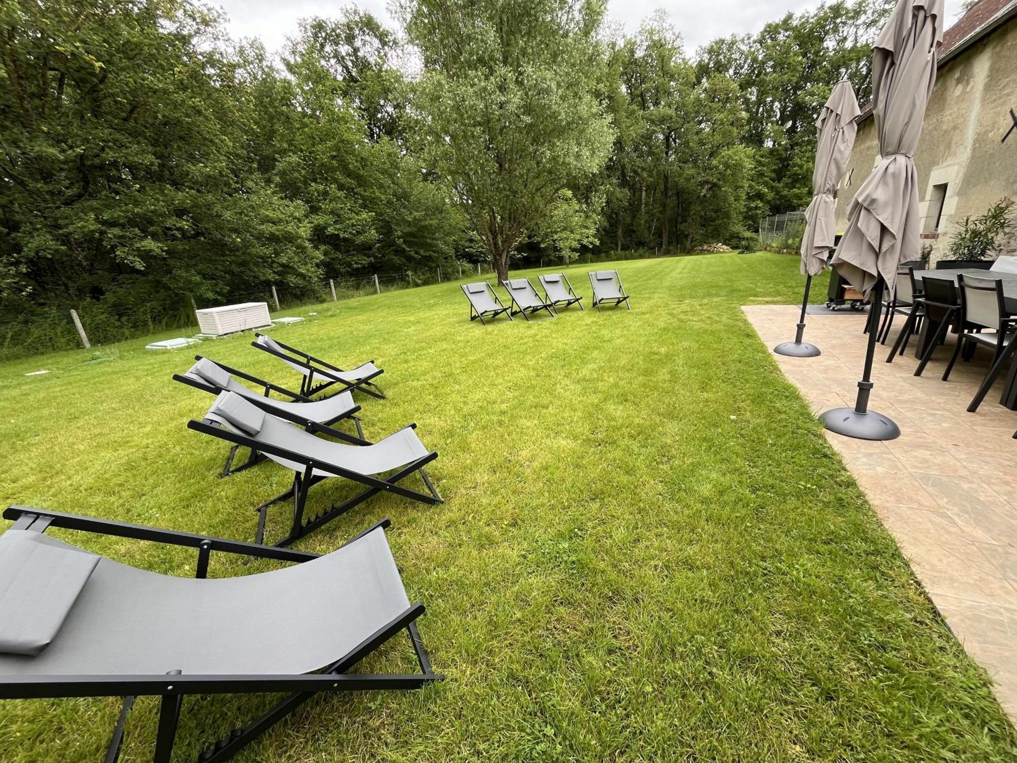 Les Gites De La Pellerie - 2 Piscines Interieur & Exterieur - Touraine - 3 Gites - Familial, Calme, Campagne Saint-Branchs Bilik gambar